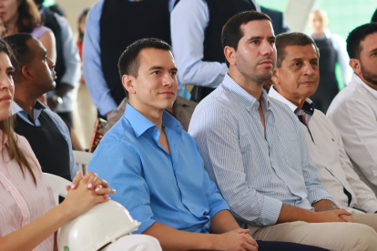 Marlon Andrés Pasquel denunció ante la Fiscalía a dos funcionarios de Noboa por presunto tráfico de influencias.