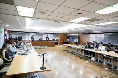 En la Corte Nacional se intentó reinstalar,el jueves 18 de julio, la audiencia preparatoria de juicio en el caso Independencia Judicial.