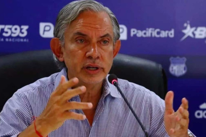 José Pileggi asumió el cargo de presidente de Emelec en 2022