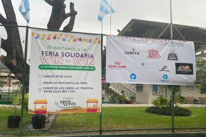 La feria se realiza en el Comité de Los Ceibos