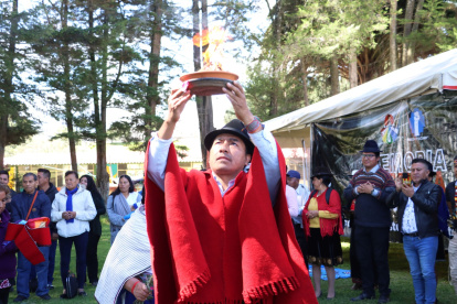 El presidente de la Conaie dice que no ha construido una referencia para ser candidato presidencial, por lo que la decisión debe ser colectiva.