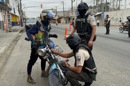 El presidente Daniel Noboa señaló que se intensificarán los controles en Durán para tratar de disminuir la violencia.