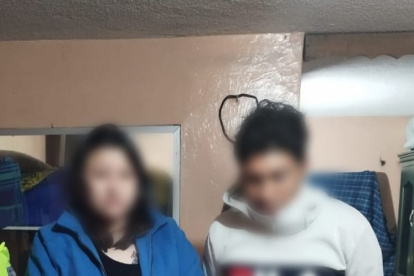 Las dos personas estarían  implicados en el delito de robo y secuestro del conductor de un taxi