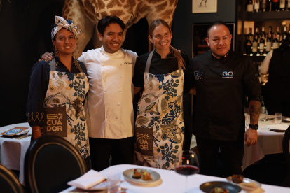 Exposición. Chefs ecuatorianos muestran la gastronomía en Londres.