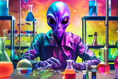 Loeb sugiere que nuestro cosmos podría creado y monitoreado por una civilización tecnológicamente avanzada en un laboratorio.