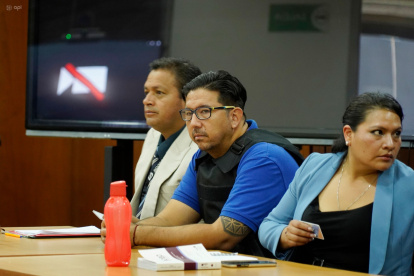 Metástasis. El exsecretario judicial Christian Sánchez aceptó sus cargos y fue juzgado por procedimiento abreviado