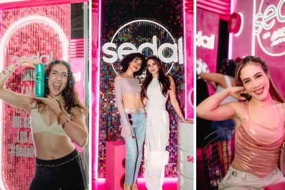Decenas de influencers pasaron por el stand de Sedal en la Bresh.