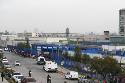 Santiago. Uno de los recintos carcelarios ubicados en el área urbana de la capital chilena.