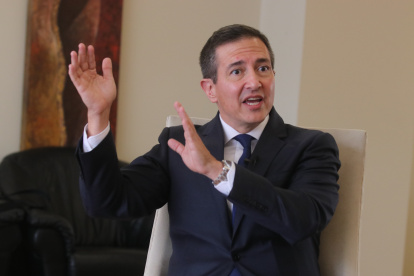 El precandidato presidencial del partido Suma, Pedro José Freile.