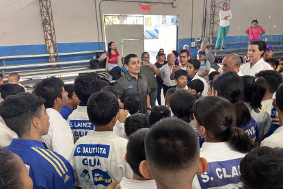 Provincia. Desde 2020, Roberto Ibáñez es el presidente de la Federación Deportiva del Guayas.