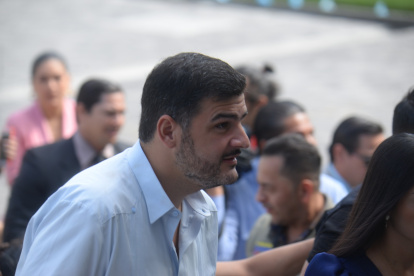 El alcalde de Guayaquil, Aquiles Álvarez.