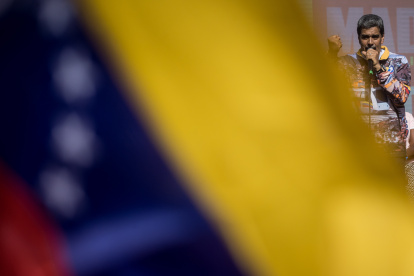 El presidente de Venezuela y candidato a la reelección, Nicolás Maduro.
