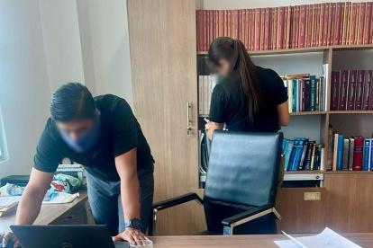 Fiscalía allana inmuebles en Santo Domingo en el marco de una investigación por presunta asociación ilícita.