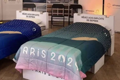 Las camas en la Villa Olímpica ha causado controversia en el público general y deportistas