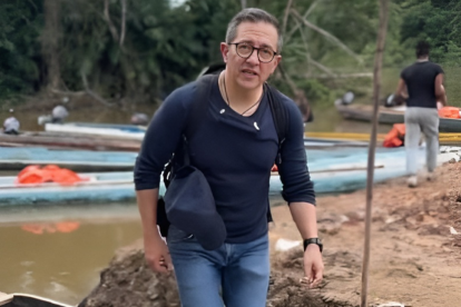 Propaganda. Pedro José Freile viajó a la selva de Darién para descubrir que quería ser lo que siempre fue: candidato.