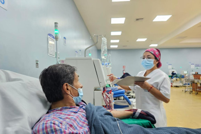 Dializadoras del IESS.