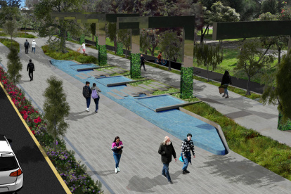 El nuevo bulevar tendrá una longitud de 1.4 kilómetros.