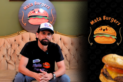 Andrés Mata, fundador de Mata Burguer