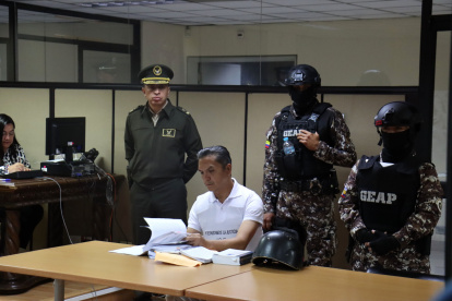 Wilman Terán busca que un Tribunal le permita que deje La Roca y lo trasladen a la cárcel 4 de Quito.