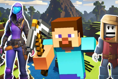 Los juegos de construcción como Minecraft, Roblox y Fortnite han capturado la atención de millones