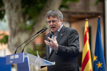 El expresidente de la Generalitat, Carles Puigdemont.