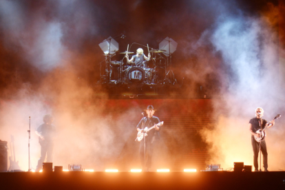 La banda bogotana dio su show en Guayaquil.