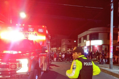Una vía de la zona fue cerrada debido al ataque armado.