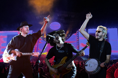 La banda colombiana presentó en Ecuador su gira "Los estadios: Antes de que amanezca".