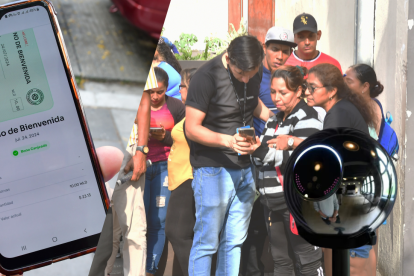 Cientos de guayaquileños acudieron a escanear su iris por 20 dólares.