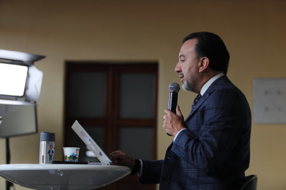 El alcalde Pabel Muñoz se refirió a la propuesta de cantonizar el valle de Tumbaco, durante la reunión del Concejo Metropolitano.