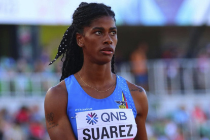Anahí Suárez es una de las jóvenes exponentes del atletismo ecuatoriano en París 2024