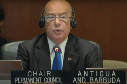 El presidente del la OEA, Ronald Sanders, sometió a votación de los países la resolución para solicitar transparencia de los resultados electorales en Venezuela.