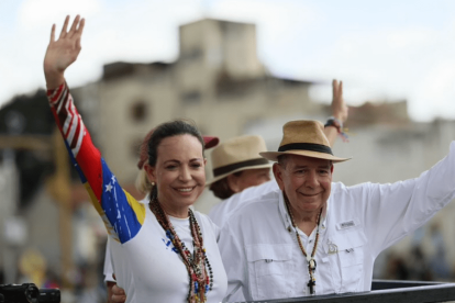 La líder opositora María Corina Machado expresó su agradecimiento a los representantes de los países que intervinieron en la OEA a favor de Venezuela.
