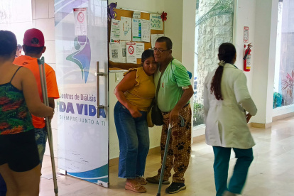 Panorama. Decenas de pacientes en Quevedo padecen por la enfermad y la falta de insumos. Alrededor de 700 pacientes utilizan el servicio.