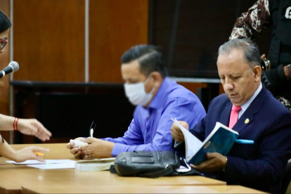 Caso. El exjuez Adolfo Richart Gaibor Gaibor es uno de los 13 procesados que han solicitado procedimiento abreviado con reducción de pena.