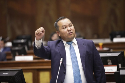 Legislador. Andrés Briones pidió que se eliminen varios textos del informe.