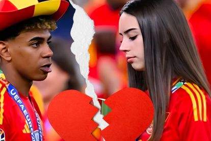 Lamine Yamal y Alex Padilla en acto de infidelidad más famoso del mundo.