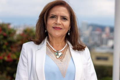 Julieta Logroño fue elegida vicerrectora académica de la Universidad Central del Ecuador, pero el CES dispuso que ella, el rector y sus compañeros dejen sus cargos y se realicen nuevas elecciones.