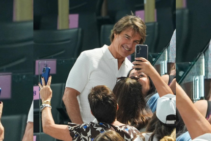 El público no se ha podido resistir al encanto de Tom Cruise.