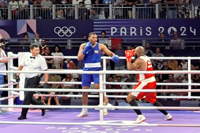 Gerlon Congo en su última competencia en París 2024.