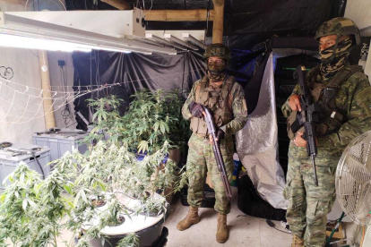 Panorama. El operativo fue ejecutado el domingo 29 de julio, en un sector perteneciente a la comuna Olón.