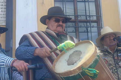 Ramito Vargas Pazmiño, presidente de la cooperativa de buses Tanicuchi y prioste de este año, dice que desde pequeño ha estado vinculado con los festejos a San Lorenzo.