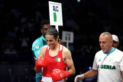 Imane Khelif tiene 25 años, consiguió su cupo para representar a su país, Argelia, en los Juegos Olímpicos París 2024.