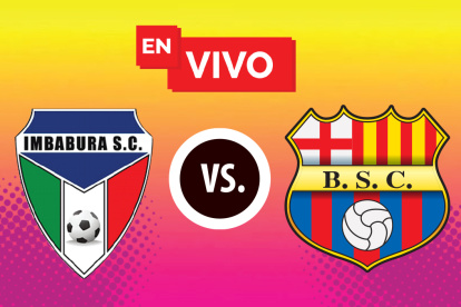Imbabura vs Barcelona en el estadio Olímpico de Ibarra