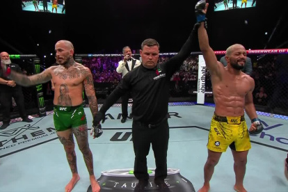 El peleador tricolor se enfrentó en Abu Dhabi ante el excampeón Deivenson Figueiredo