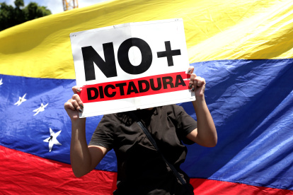En Caracas - Venezuela, se mantienen las protestas por la proclamación de los resultados de las elecciones presidenciales del 28 de julio que puso como ganador a Nicolás Maduro.
