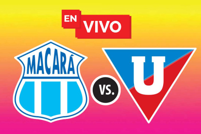 Macará vs Liga de Quito desde Ambato, en la primera fecha de la segunda etapa.