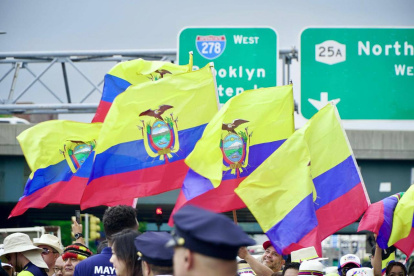 En Estados Unidos se dio el desfile cívico anual número 41 en la ciudad de Queens, Estados Unidos
