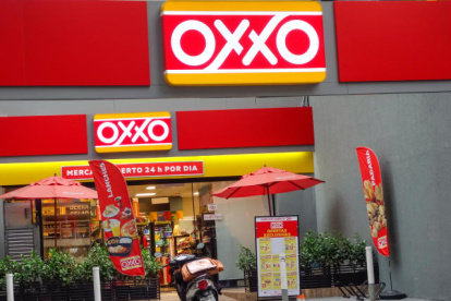 Tienda.- Uno de los locales de la cadena Oxxo.