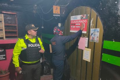 Estos establecimientos presentaban irregularidades según las autoridades.